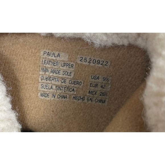 Earth Spirit Paula Women's Brown Suede Faux Fur Ankle Boots 9.5 Comfort Winter - Picture 3 of 12